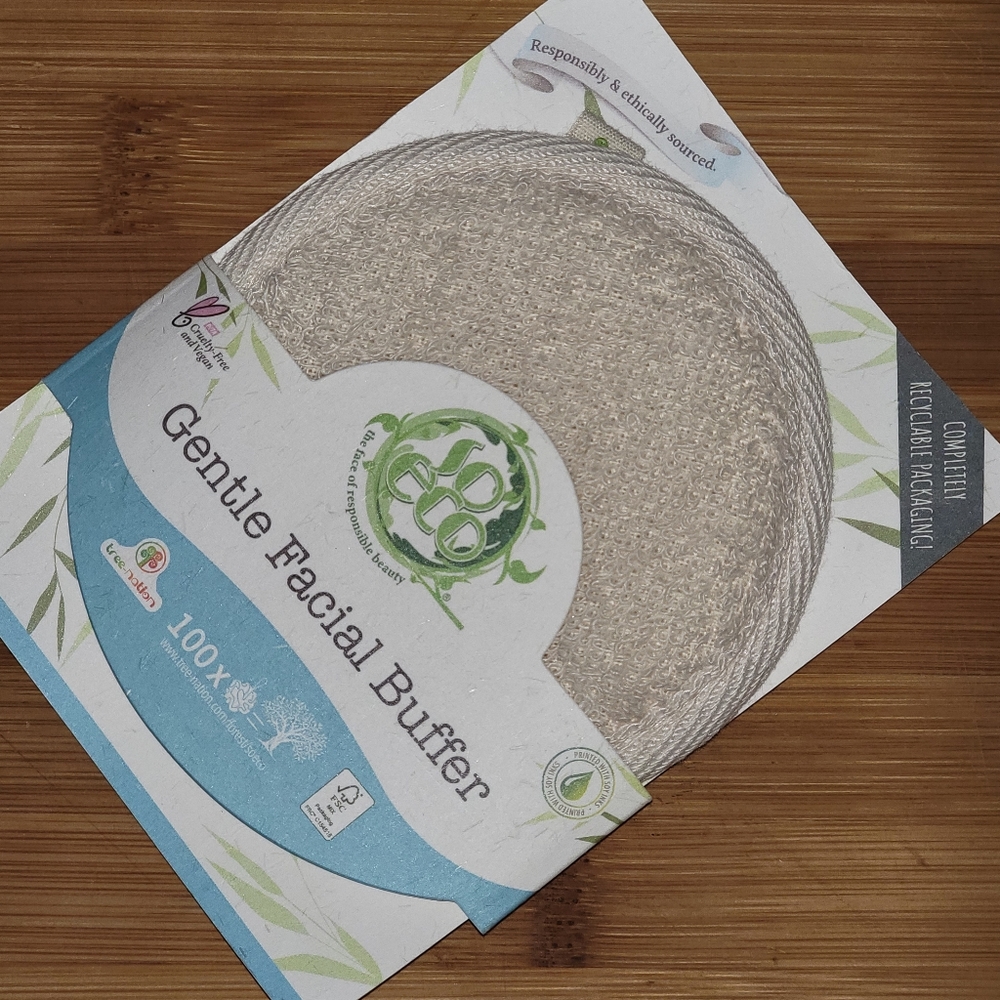 4/25 bundle item. So Eco Gentle Facial Buffer